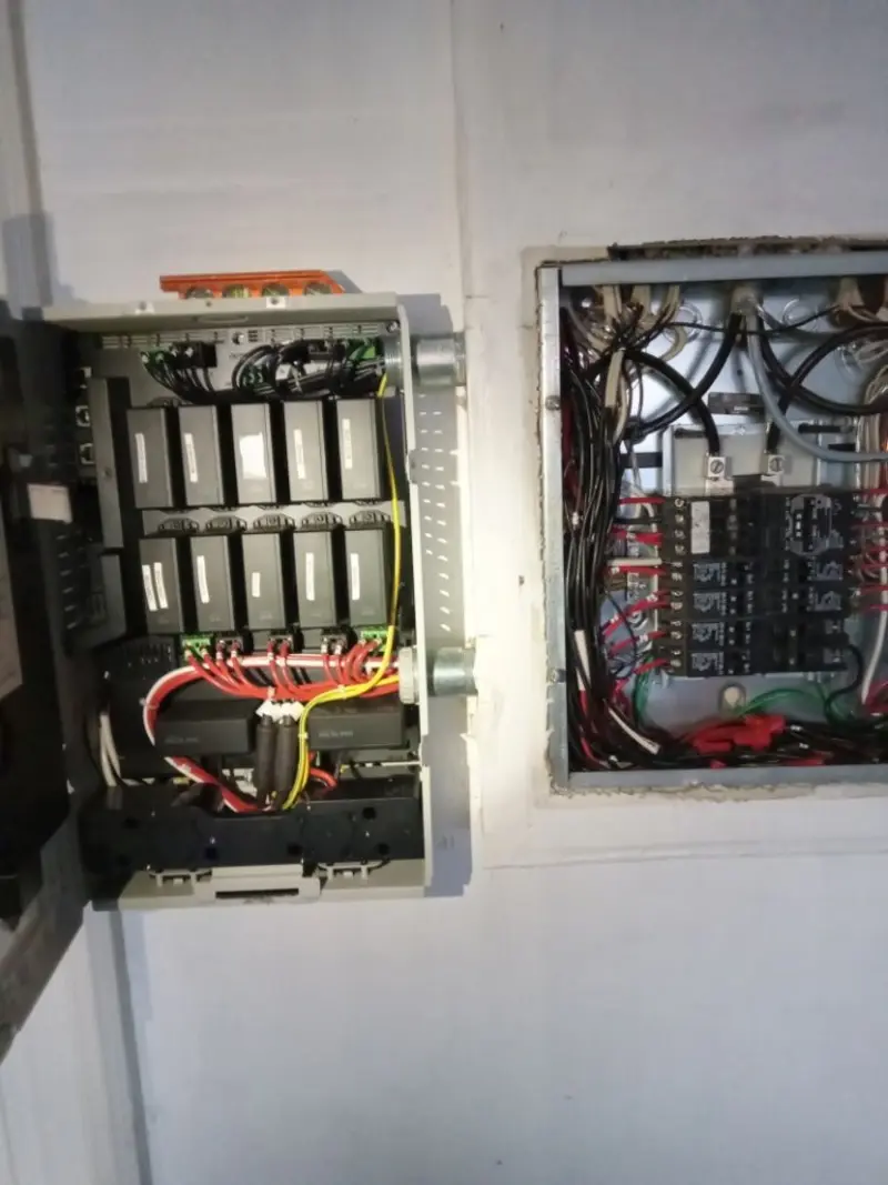 Electrical panel upgrade completed for Ring Doorbell Installation in Riverdale Park